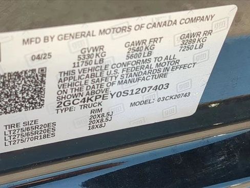 Used 2025 Chevrolet Silverado 2500 LTZ AWD/4WD image 23