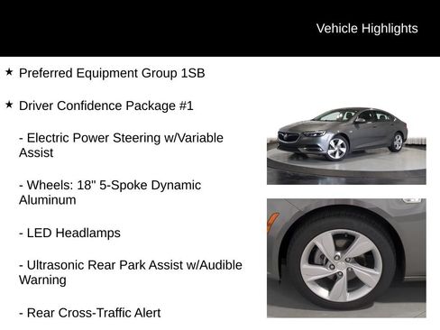 Used 2018 Buick Regal Preferred w/ Sights and Sounds Package FWD image 7