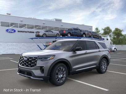 New 2026 Ford Explorer Platinum