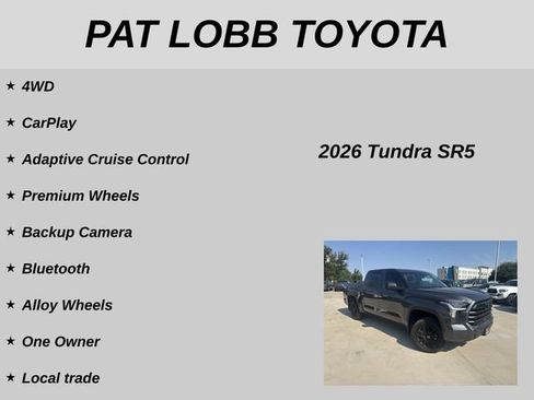 Used 2026 Toyota Tundra SR5 w/ SX Package AWD/4WD image 11