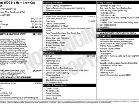 Used 2022 RAM 1500 Big Horn RWD image 55