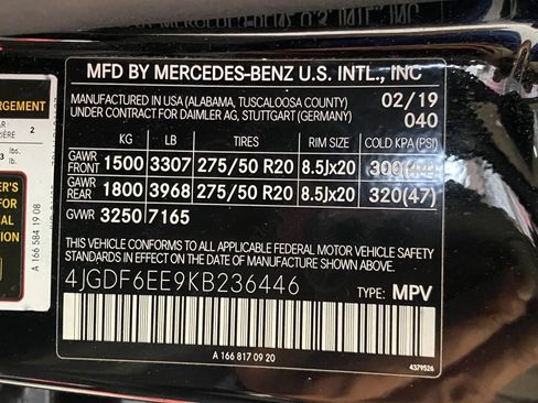 Used 2019 Mercedes-Benz GLS 450 4MATIC w/ Premium 1 Package image 33
