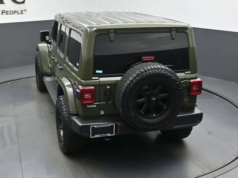 Used 2021 Jeep Wrangler Unlimited Sahara w/ Uconnect 4C Nav & Sound Group AWD/4WD image 57