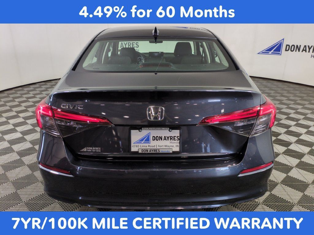 Certified 2022 Honda Civic LX image 4