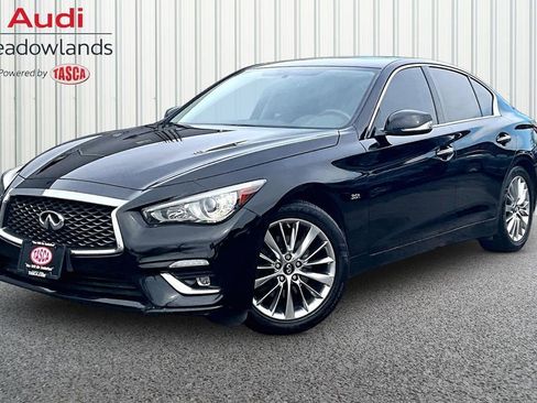 Used 2018 INFINITI Q50 Luxe w/ Essential Package (3.0T Luxe) image 1