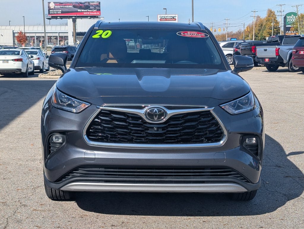 Certified 2020 Toyota Highlander Platinum AWD/4WD image 2
