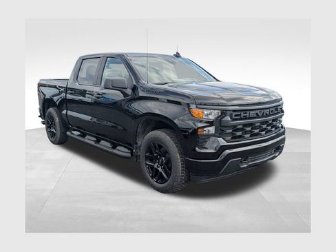 New 2026 Chevrolet Silverado 1500 Custom w/ Turbomax Blackout Package AWD/4WD image 1