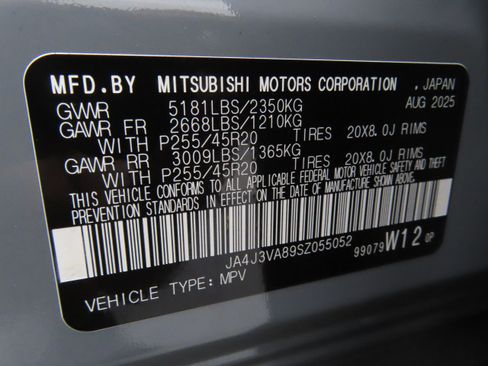 New 2025 Mitsubishi Outlander SE image 27