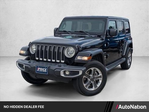 Used 2020 Jeep Wrangler Unlimited Sahara AWD/4WD image 1