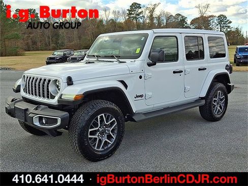 Used 2025 Jeep Wrangler Sahara w/ Safety Group image 2