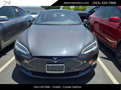 Used 2016 Tesla Model S P100D AWD/4WD image 2