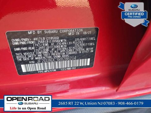 Used 2024 Subaru Crosstrek 2.0i Premium AWD/4WD image 41
