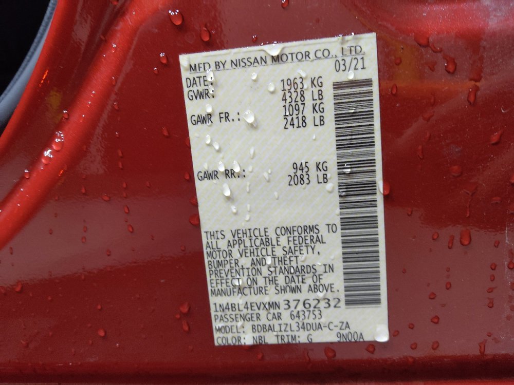 Used 2021 Nissan Altima 2.5 SL FWD image 33