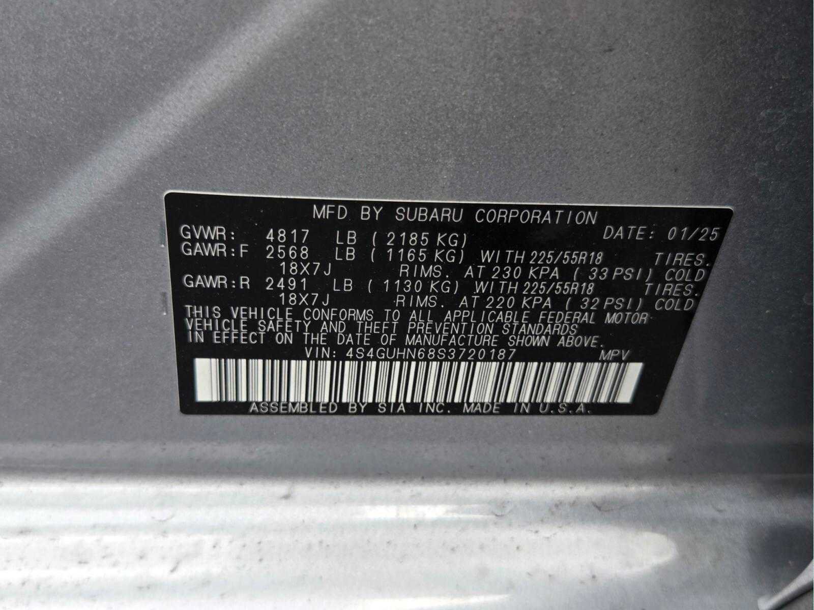 Used 2025 Subaru Crosstrek 2.5i Limited w/ Popular Package #3A AWD/4WD image 21