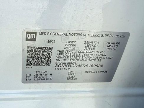 Used 2024 Chevrolet Blazer LT w/ Convenience Package FWD image 24
