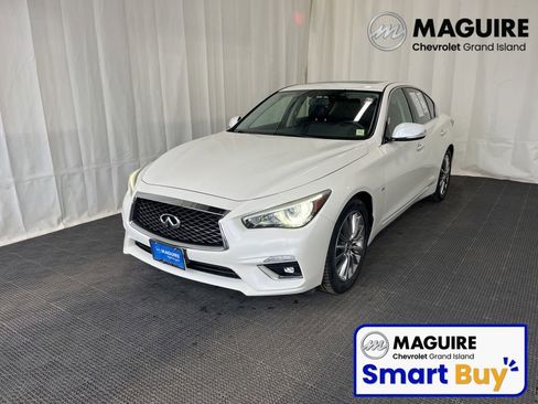 Used 2018 INFINITI Q50 Luxe w/ Cargo Package (L95) AWD/4WD image 1