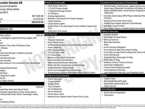 New 2026 Hyundai Sonata SE image 40