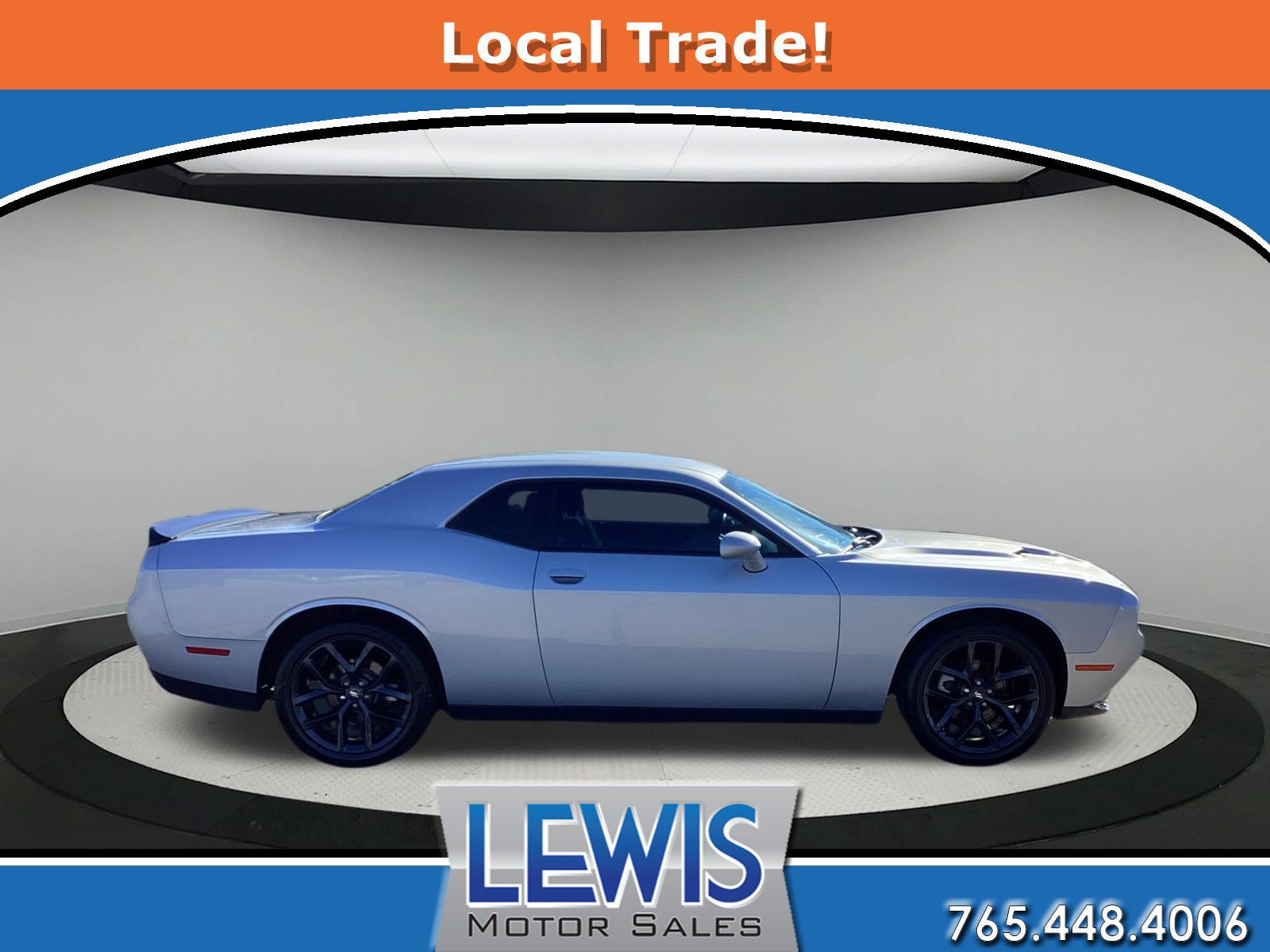 Used 2021 Dodge Challenger SXT w/ Blacktop Package RWD image 1