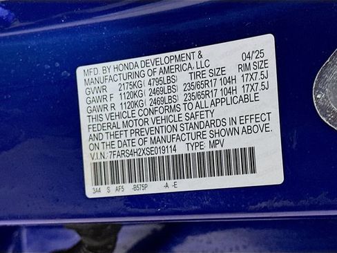 Certified 2025 Honda CR-V LX image 32