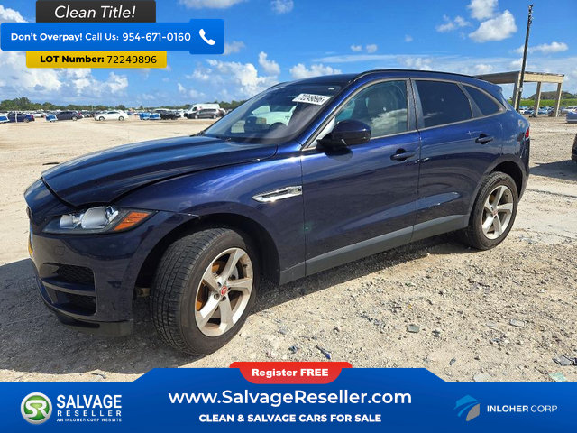 Used 2018 Jaguar F-PACE Premium AWD/4WD image 1