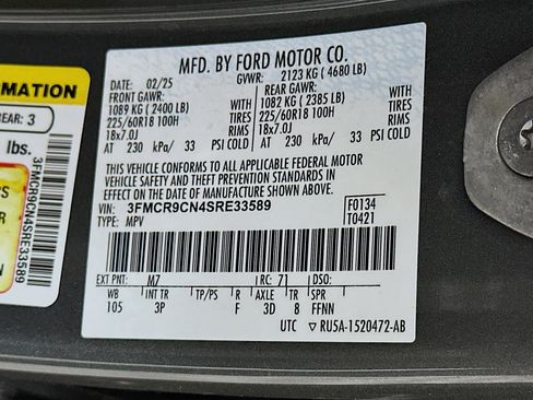 Used 2025 Ford Bronco Sport Outer Banks w/ Outer Banks Tech Package+ AWD/4WD image 12