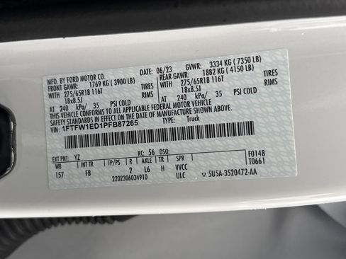 Used 2023 Ford F150 XLT w/ Equipment Group 302A High image 34