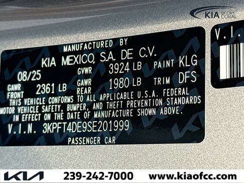 New 2025 Kia K4 LXS FWD image 36