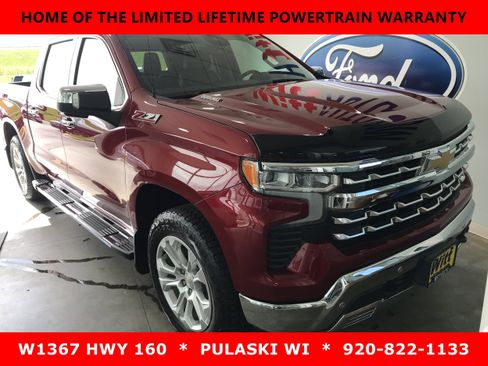 Used 2023 Chevrolet Silverado 1500 LTZ w/ Technology Package AWD/4WD image 2