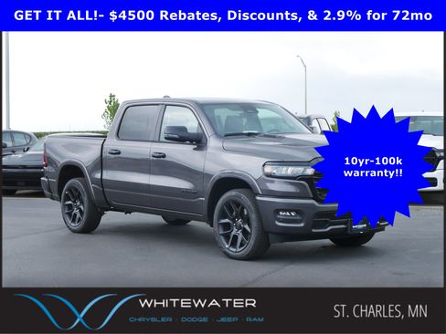 New 2026 RAM 1500 Laramie w/ Night Edition image 1