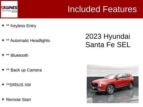 Used 2023 Hyundai Santa Fe SEL image 3
