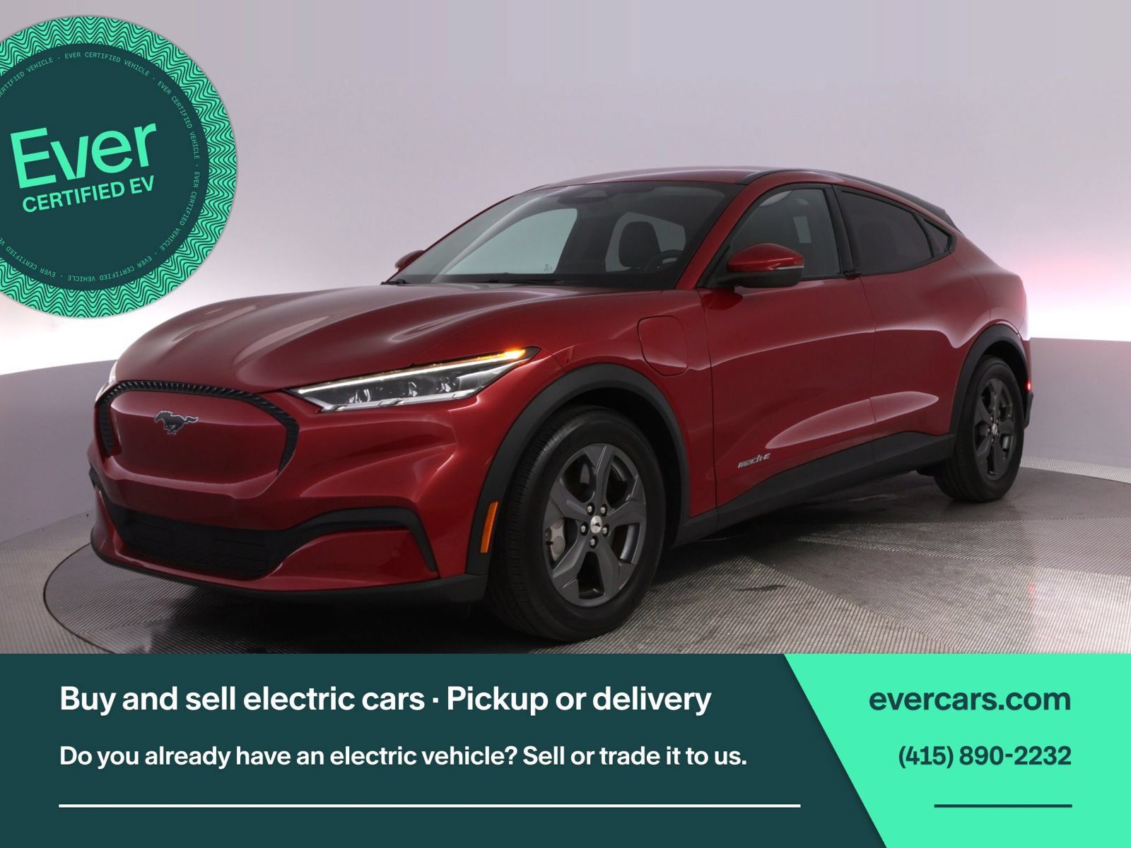 Used 2021 Ford Mustang Mach-E Select RWD image 1