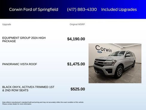 Certified 2024 Ford Expedition Max XLT AWD/4WD image 6
