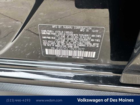 Used 2023 Subaru Crosstrek 2.5i Sport image 21