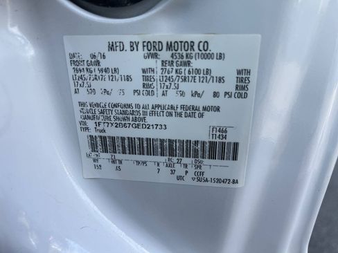 Used 2016 Ford F250 XL w/ Power Equipment Group AWD/4WD image 31