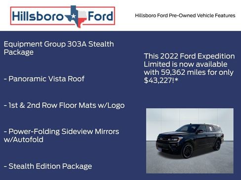 Used 2022 Ford Expedition Limited image 3