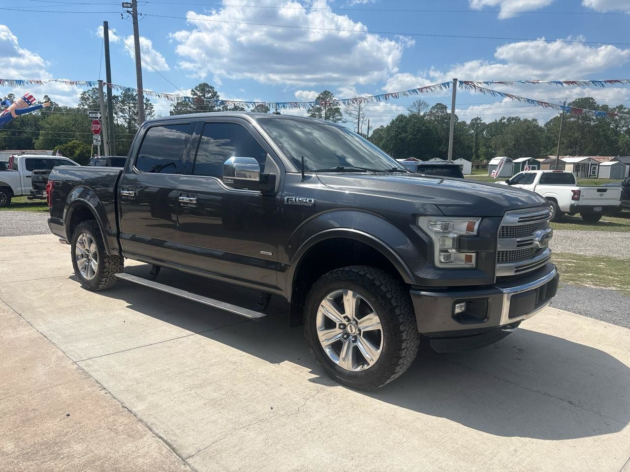 Used 2016 Ford F150 Platinum w/ Equipment Group 701A Luxury AWD/4WD image 3