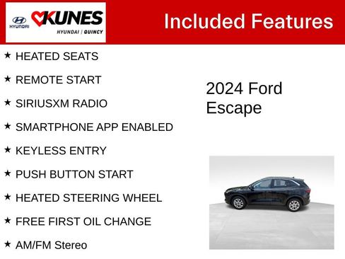 Used 2024 Ford Escape Active AWD/4WD image 2