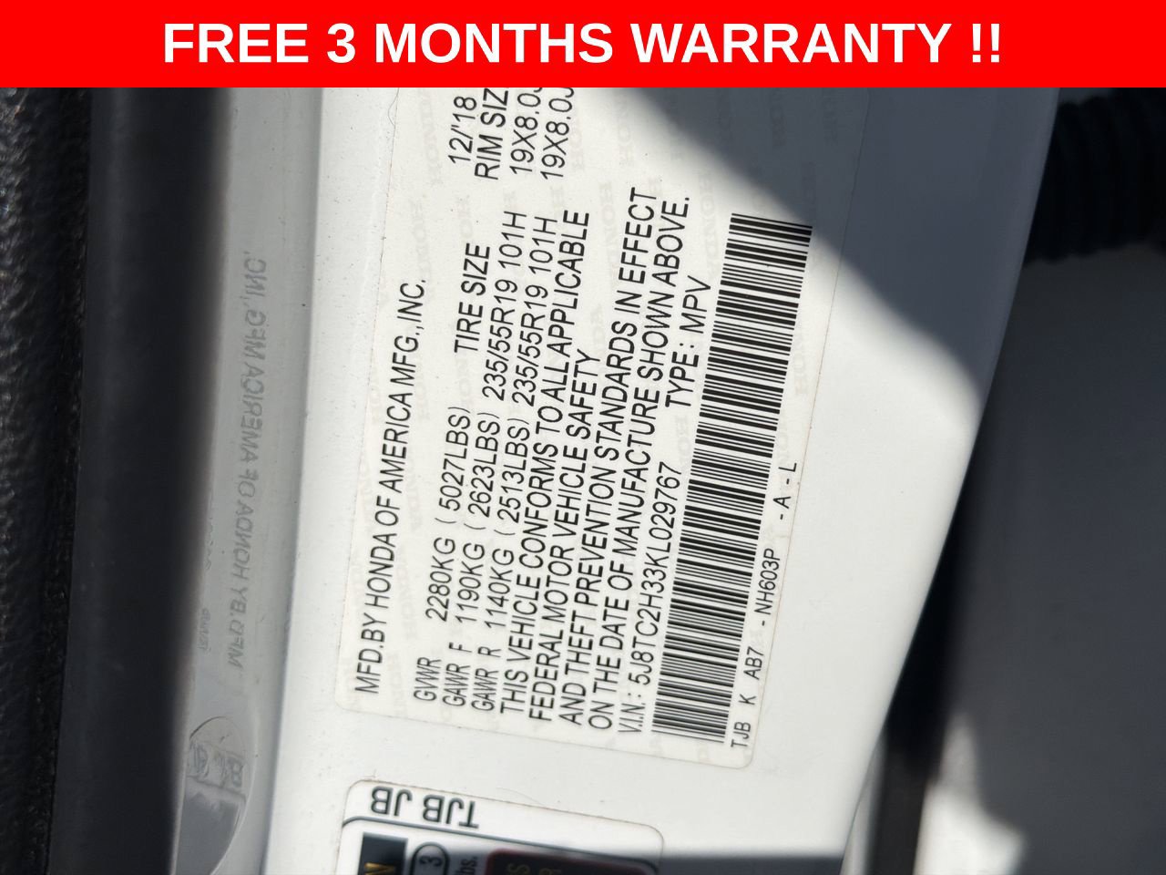 Used 2019 Acura RDX AWD image 24