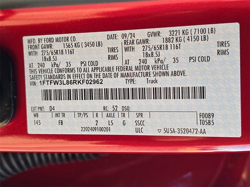 Used 2024 Ford F150 XLT w/ Equipment Group 302A MID image 35