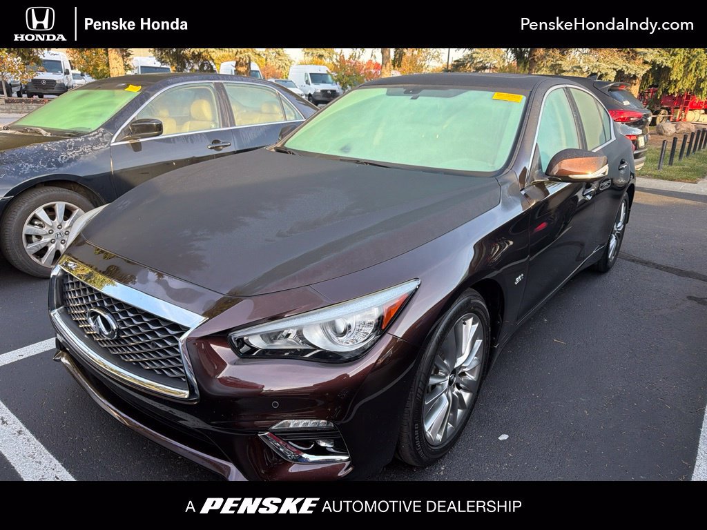 Used 2020 INFINITI Q50 Luxe w/ Essential Package (3.0T Luxe) AWD/4WD image 1