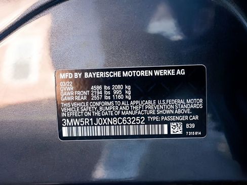 Used 2022 BMW 330i Sedan RWD image 31