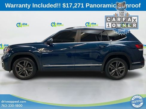 Used 2021 Volkswagen Atlas SE w/ Panoramic Sunroof Package image 9