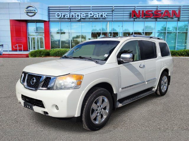 Used 2011 Nissan Armada Platinum w/ 2nd Row Captain Seat Pkg AWD/4WD image 4