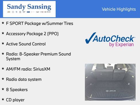 Used 2021 Lexus NX 300 F Sport w/ Accessory Package 2 FWD image 7