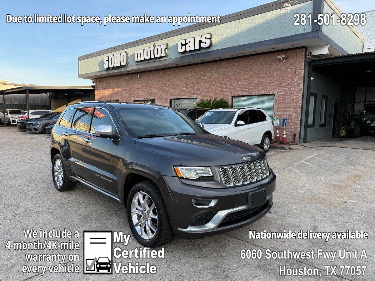 Used 2016 Jeep Grand Cherokee Summit AWD/4WD image 1