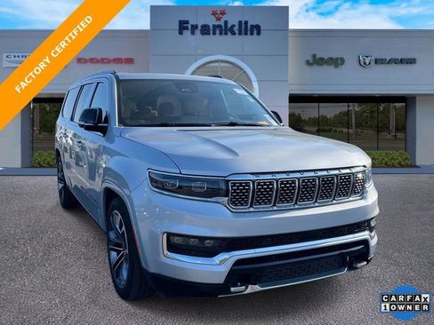 Certified 2025 Jeep Grand Wagoneer L Series III w/ HD Trailer Tow Package AWD/4WD image 1