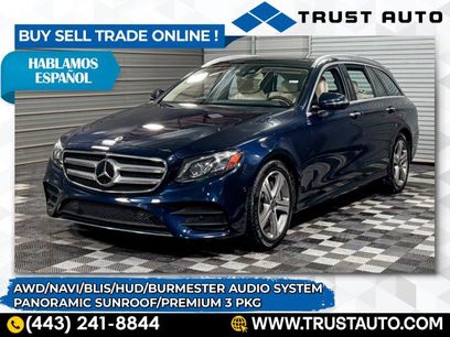 Used 2018 Mercedes-Benz E 400 E 400 4MATIC AWD Luxury Wagon
