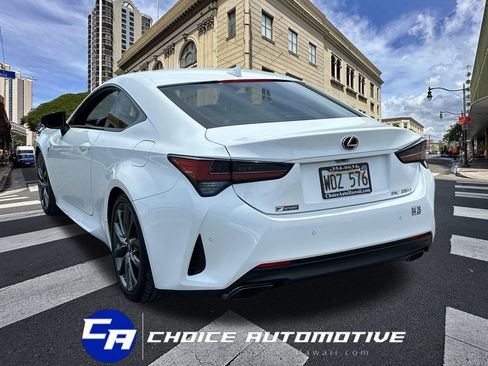 Used 2021 Lexus RC 350 F Sport RWD image 5