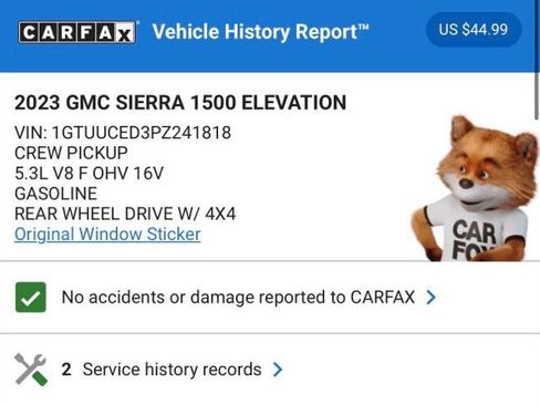 Used 2023 GMC Sierra 1500 Elevation image 4