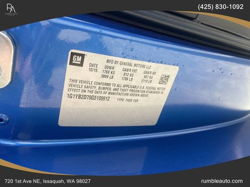 Used 2016 Chevrolet Corvette Stingray Coupe image 24